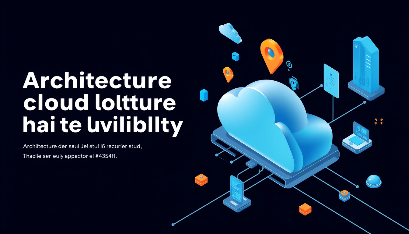 Architecture cloud haute disponibilité : les composants à prévoir